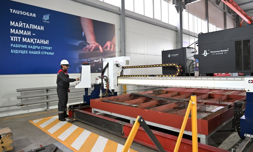 Мемлекет басшысы Tausogar зауытында болды