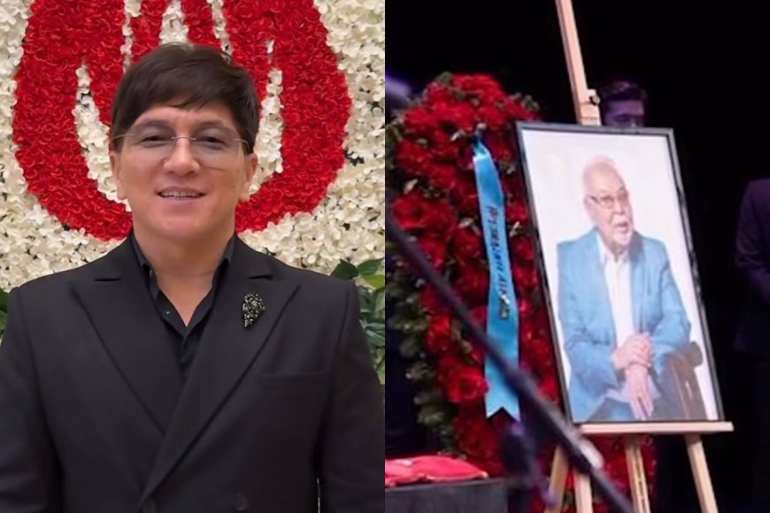 «Тойда жүргендей»: Сәкен Майғазиев Асанәлі Әшімовтің жаназасына мобилографпен барған (ВИДЕО)