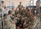Шымкентте 12 сыныптас әскери борышын бірге өтеп жатыр