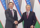 Геннадий Головкин Өзбекстан президентімен кездесті