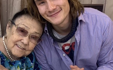 Батырхан Шүкеновтың ұлы мен Бибігүл Төлегенова кездесті (ВИДЕО)