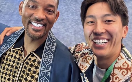 Қазақстандық блогер Уилл Смитке шапан кигізді (ВИДЕО)