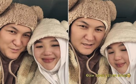 «Әкесімен қызы секілді»: Жігер Ауыпбаев өзінен 15жас кіші сүйіктісіне ән арнап, сынға қалды