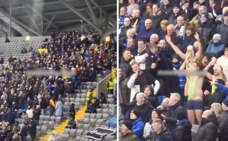 «Қайрат» – «Брюгге» матчы: «Борат» кейпіндегі жанкүйерлер желіні шулатты (ВИДЕО)