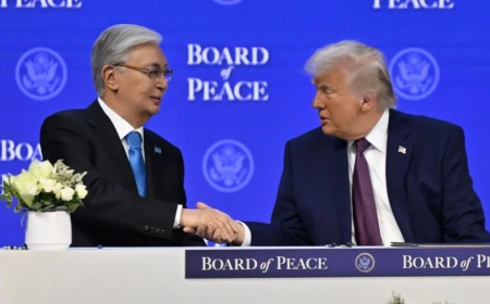 Тоқаев Бейбітшілік кеңесінің Жарғысына қол қойды