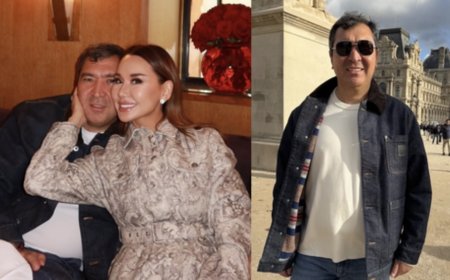 «Жүрегім менің»: Динара Сәтжан күйеуіне сезімін білдірді