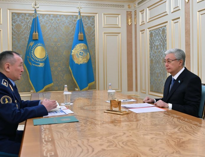 Тоқаев Қорғаныс министрін қабылдады