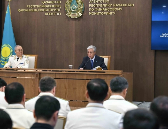 Тоқаев Қаржылық мониторинг агенттігінде жиын өткізді