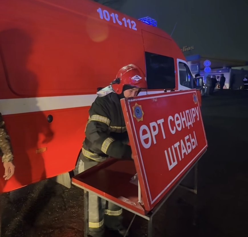 Таразда жаңа жыл түні екі өрт оқиғасы орын алды