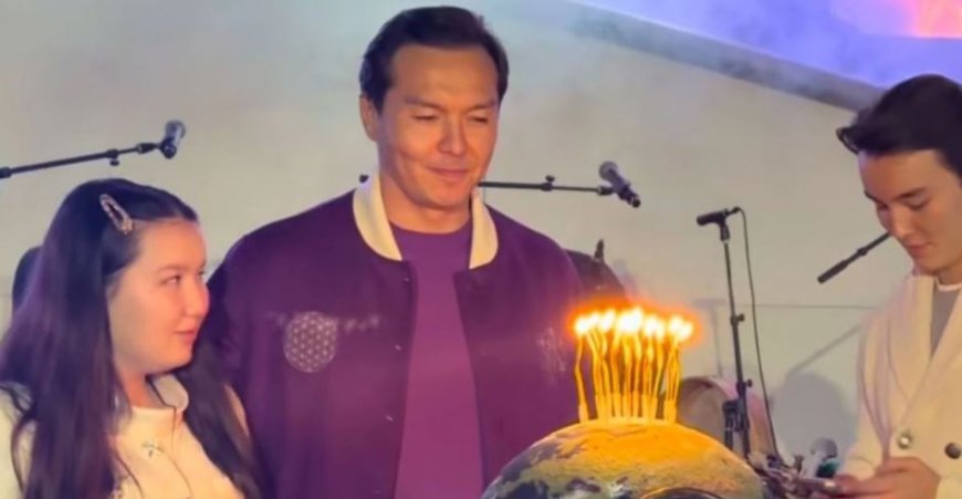 Назарбаевтың немересі туған күнін Дубайда дүркіретіп атап өтті