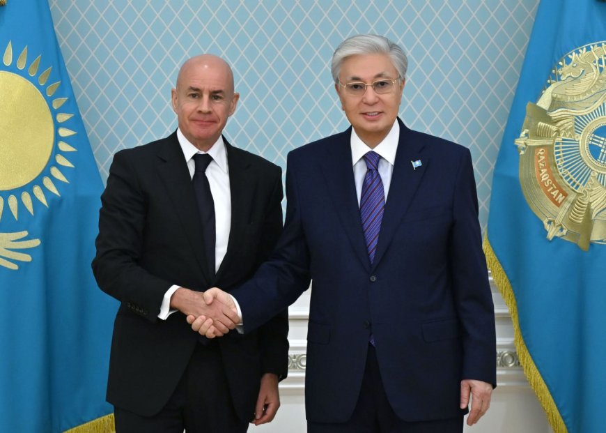 Президент Йохан Элиашты қабылдады