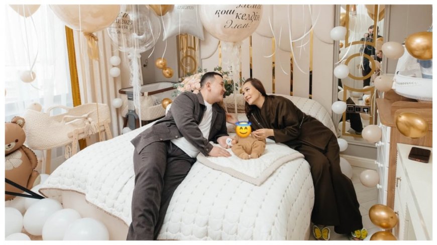 «Осы күнді 10 жыл күттім»: Танымал әзілкеш «Елдос Колобок»  ұлына арнап ән шығарды