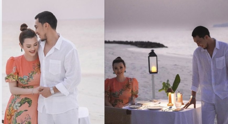 «Жас айырмашылығы сезілмейді»: Райм мен Ерке үш жылдықтарын Мальдивте тойлады (ФОТО)