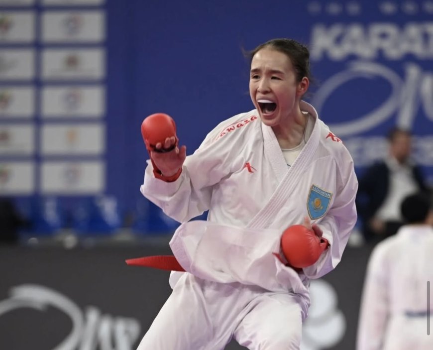 «Алтын қыздар»: Қазақстан каратэшілері қос алтын әкеліп, үздік үштікке енді (ВИДЕО)