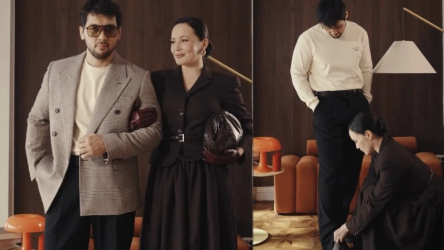 «Осы сәтті көп күттік»: Кәмшат Жолдыбаева күйеуімен көзге түсті (ВИДЕО)