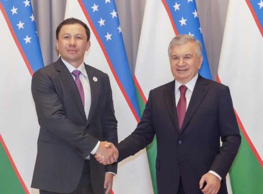 Геннадий Головкин Өзбекстан президентімен кездесті