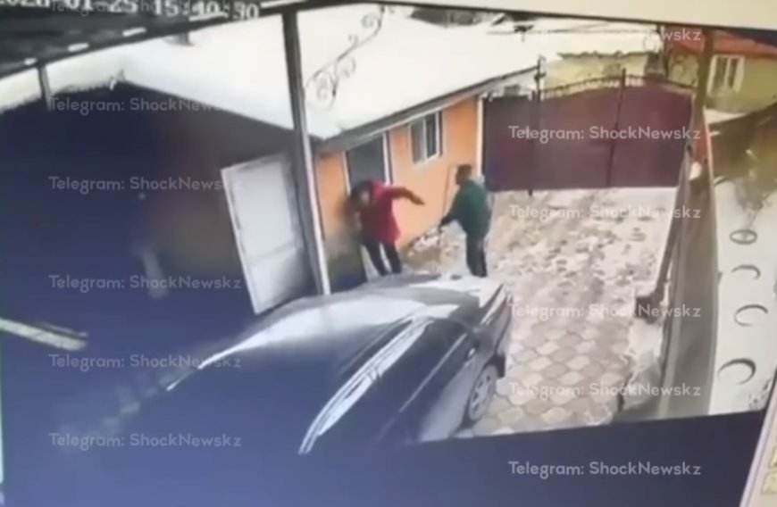 Енесі мен әйелін аяусыз сабаған:  Қаскелеңдік қатыгез асабаның видеосы тарады(ВИДЕО)