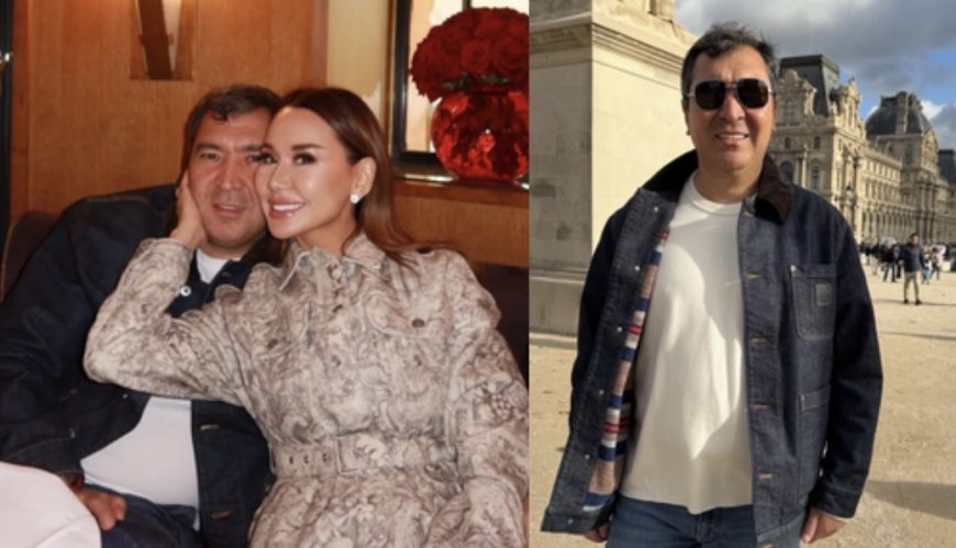 «Жүрегім менің»: Динара Сәтжан күйеуіне сезімін білдірді