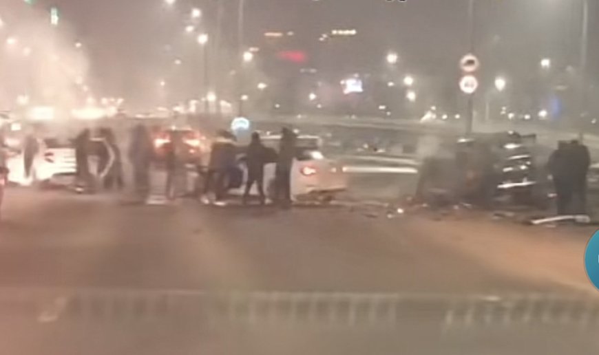 Астанада жантүршігерлік көлік апатынан екі адам қаза тапты