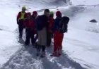 Алматыда туристерді қар көшкіні басып қалды: бір адам көз жұмды