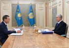 Президент Орталық референдум комиссиясының төрағасын қабылдады