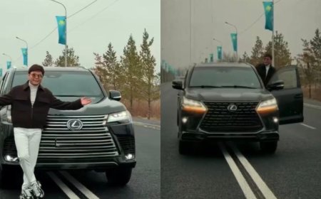 Әнші Ернар Айдар жол ережесін бұзып,  үш бап бойынша жауапқа тартылды