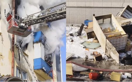 Өскеменде қоқысқа толы үш бөлмелі  пәтер өртенді (ФОТО)