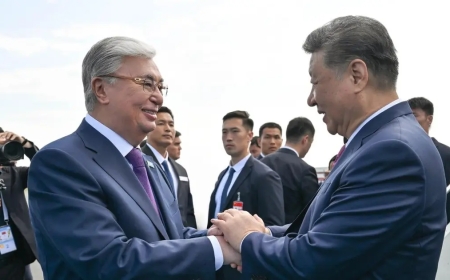 Тоқаев Си Цзиньпинге құттықтау жеделхатын жолдады