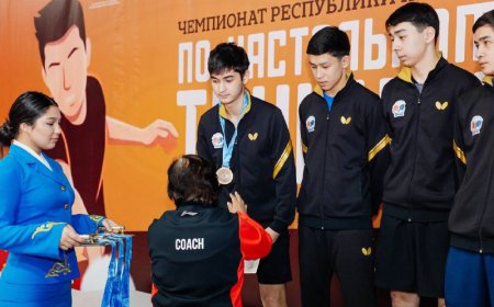 Үстел теннисінен ел чемпионаты: Nomad Academy шәкірттері топ жарды