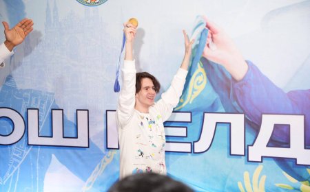 Алматылықтар Михаил Шайдоровты ерекше құрметпен күтіп алды