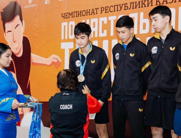 Воспитанники Академии Nomad выиграли юниорский чемпионат Казахстана по настольному теннису