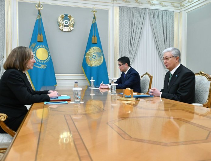 Тоқаев АҚШ елшісін қабылдады