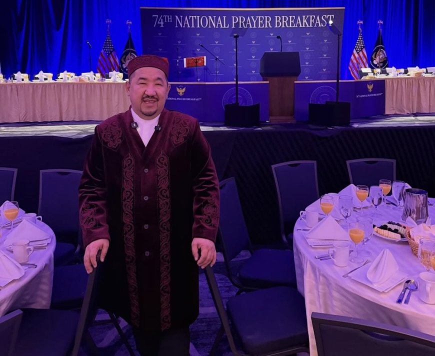 Нұрлан имам Ақ үйдегі қайырымдылық таңғы асына қатысты