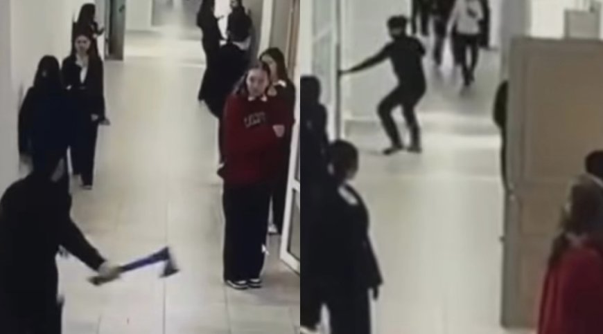 Құлсарыда мектеп оқушысы  қатарласын балтамен қуалаған