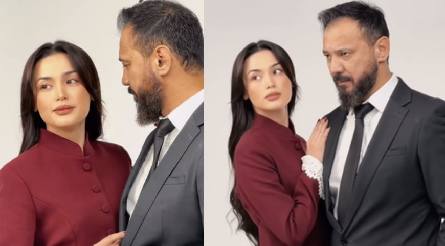 «Оған осындай еркек жарасады»: Ақбота-Нұр түсірілім барысынан видео жариялады