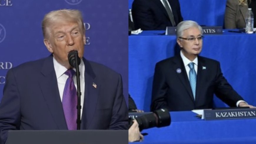 «Қазақстан – керемет әрі бай мемлекет»: Трамп Тоқаевқа алғыс айтты