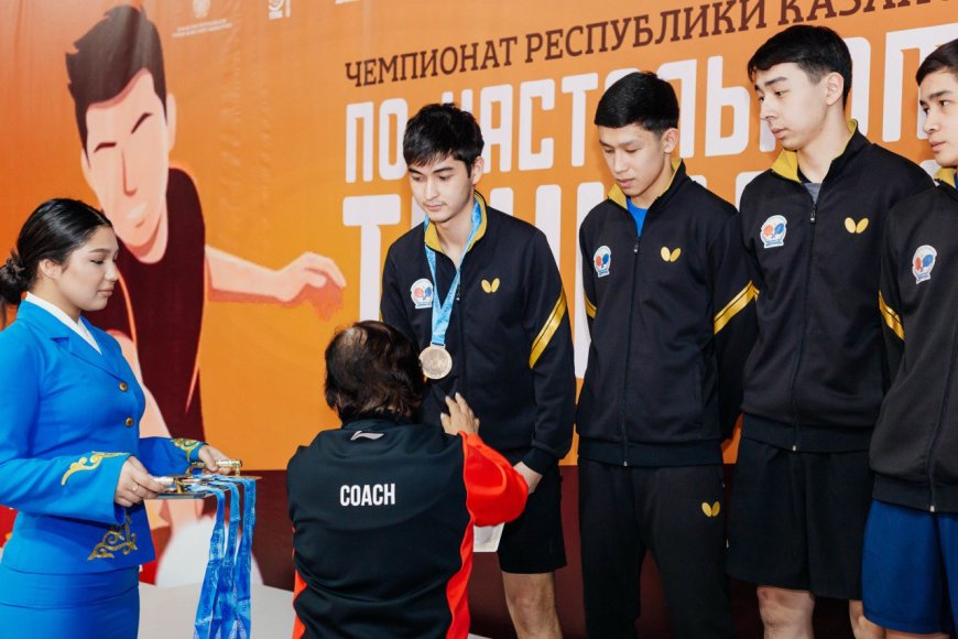 Воспитанники Академии Nomad выиграли юниорский чемпионат Казахстана по настольному теннису