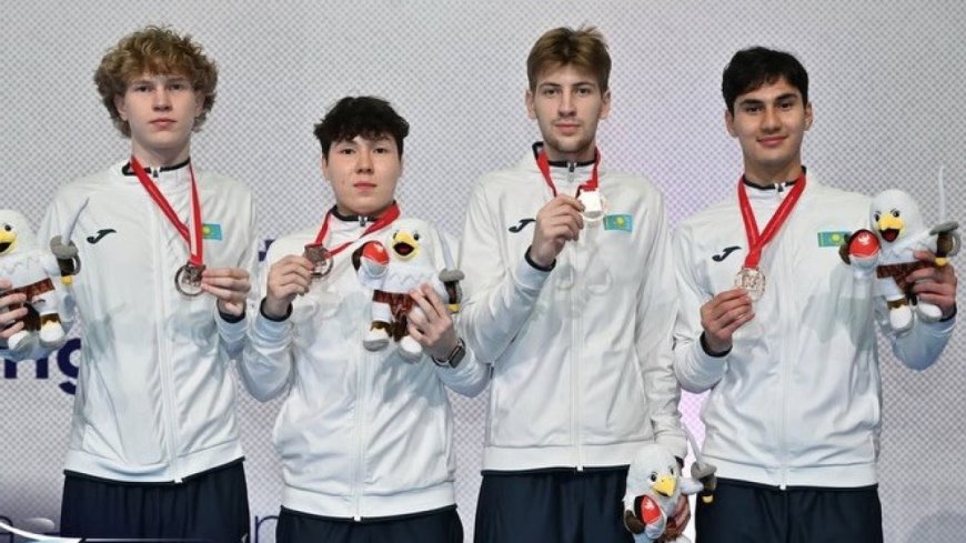 Қазақстан құрамасы семсерлесуден Азия чемпионатында қола медальға ие болды