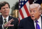 «Такер бағдарынан жаңылды»: Трамп танымал журналист Такер Карлсонды қатаң сынға алды