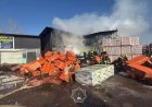 Алматыдағы барахолка базарынан ірі өрт шықты