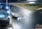 Ақтауда қатты жылдамдықтан көлік аударылып қалды