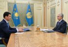 Тоқаев Алматы қаласының әкімі Дархан Сатыбалдыны қабылдады