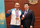 Ербол Хамитовқа «Қазақстанның еңбек сіңірген спорт шебері» атағы берілді