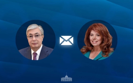 Мемлекет басшысы Болгария президентіне құттықтау жеделхатын жолдады