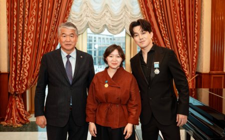 Димаш Құдайберген мен Самал Еслямова ТҮРКСОЙ марапатына ие болды