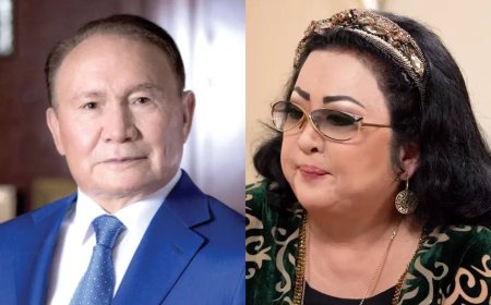 «10 келідей салмақ таста»: Құлыбаевтың әкесі сахнада Мақпал Жүнісоваға ақыл айтты (ВИДЕО)