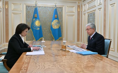 Тоқаев Денсаулық сақтау министрін қабылдады