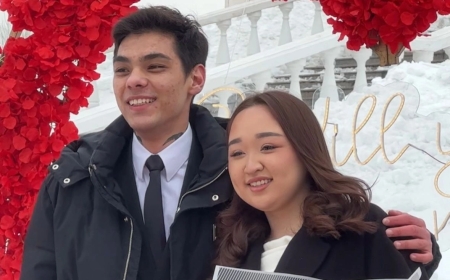 «Бүгін екі рет «иә» дедім»: Астаналық тұрғын референдум кезінде сүйіктісіне ұсыныс жасады