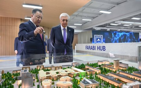 Тоқаев әл-Фараби атындағы Қазақ ұлттық университетіне барды
