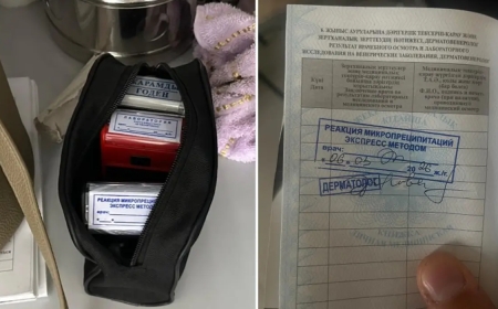 Ақтөбеде жалған медициналық анықтама жасаған медбике ұсталды